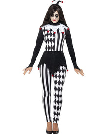 Dark Jester Womens Halloween Costume