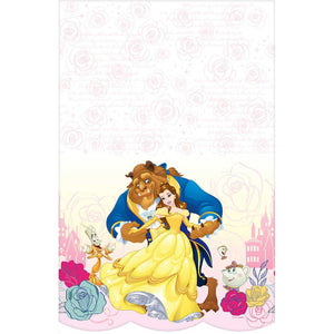 Disney Beauty and the Beast Plastic Tablecover