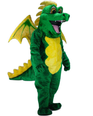 Green Dragon Professional Mascot Costume