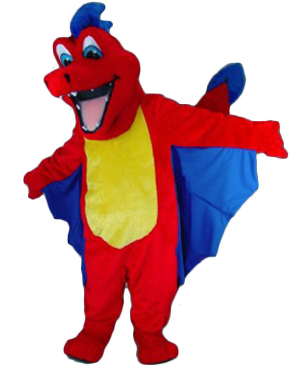 Red Dragon Professional Mascot Costume