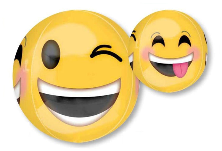 Orbz XL Winking Emoticons Balloon