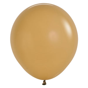 Sempertex 45cm Fashion Latte Latex Balloons 073 6PK Pack of 6