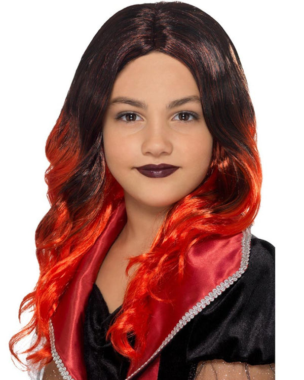 Red Witch Girls Wig
