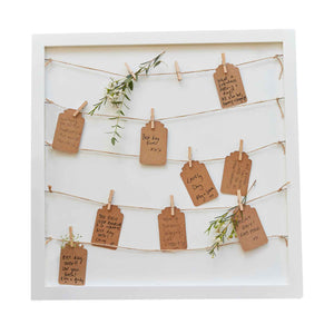 Rustic Country Guest Book Pegs Pack of 70