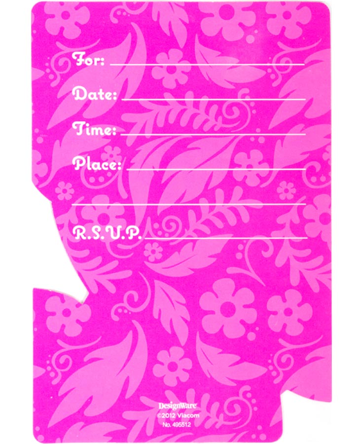 Dora the Explorer Party Invitations Pack of 8