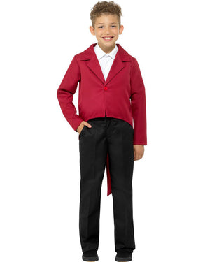 Red Kids Tailcoat