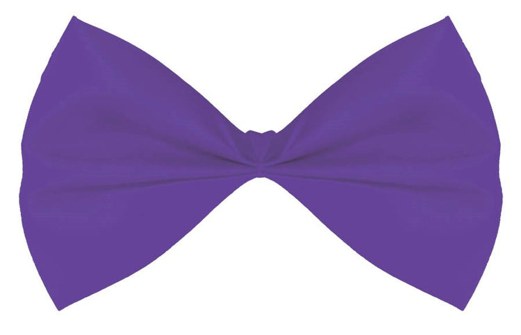 Team Spirit Purple Bow Tie