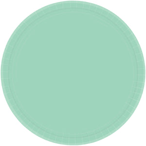 Paper Plates 23cm Round 20CT Cool Mint Pack of 20