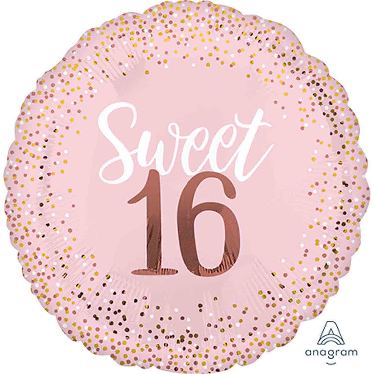 Jumbo HX Sweet Sixteen Blush Balloon