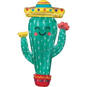 SuperShape XL Fiesta Cactus Balloon