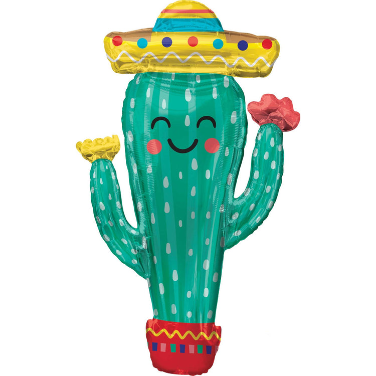SuperShape XL Fiesta Cactus Balloon