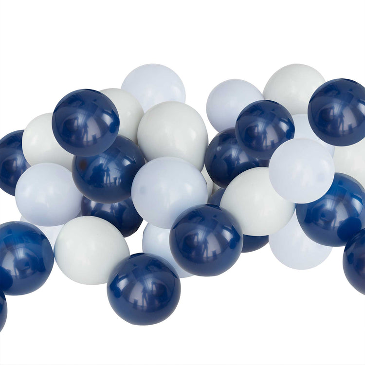 Ginger Ray Balloon Pack 12cm Blues Pack of 40