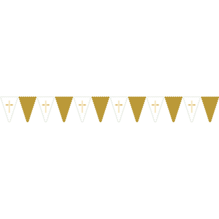 Botanical Celebration Cross Bunting 2.8m