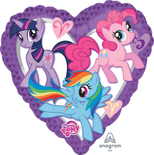 My Little Pony Heart Foil Balloon