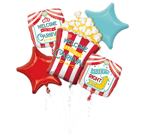 Bouquet Welcome to the Carnival Pack of 5 Balloon