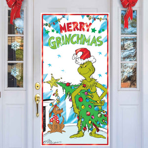 Dr Seuss The Grinch Merry Grinchmas Door Decoration