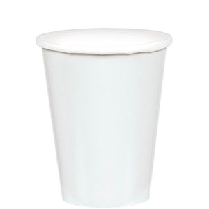Frosty White 266ml Paper Cups Pack of 20