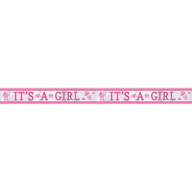 Baby Girl Banner - Foil