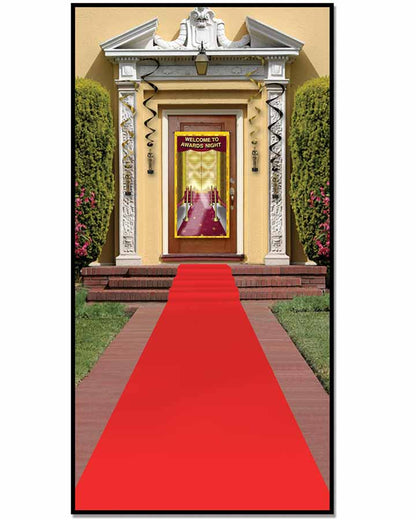 Hollywood Red Floor Runner 4.5m