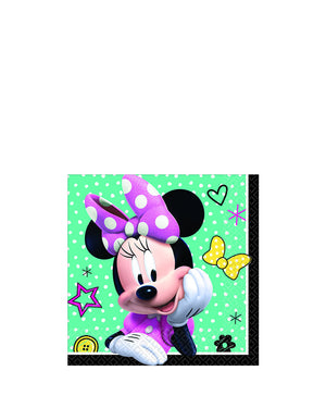 Disney Minnie Mouse Happy Helpers Beverage Napkin Pack of 16