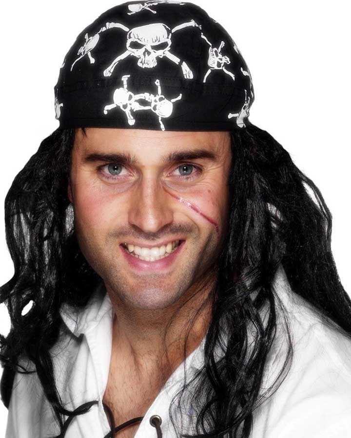 Pirate Skull Cap