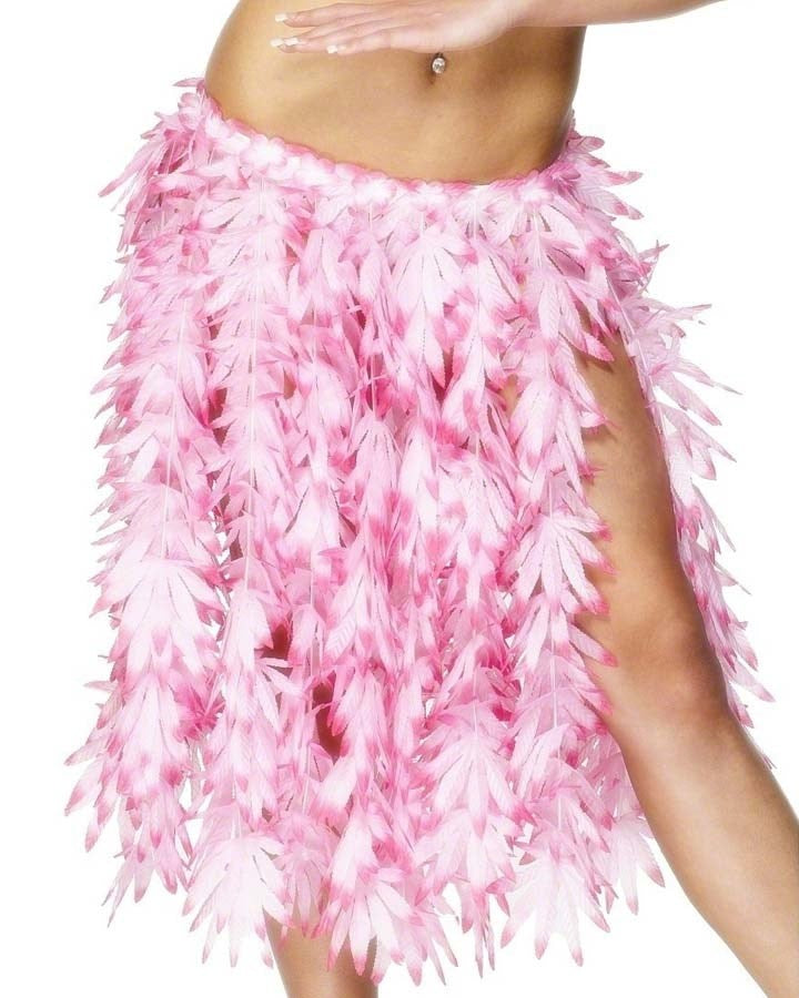 Hawaiian Pink Hula Skirt
