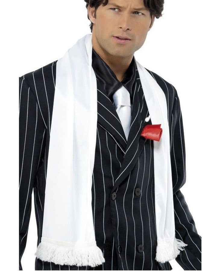 20s Deluxe White Scarf