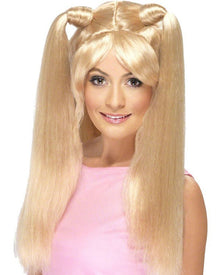 Baby Spice Blonde Pigtails Wig