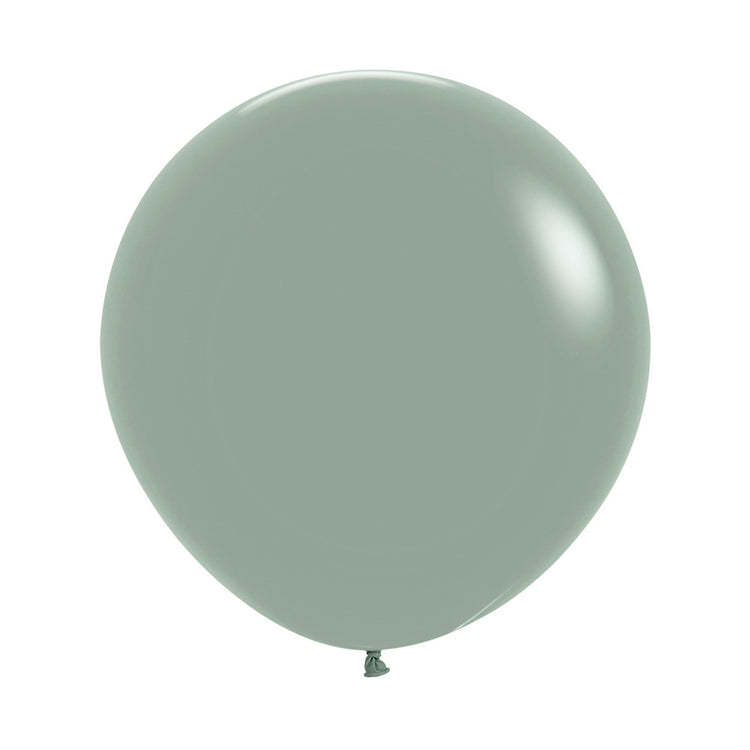 Sempertex 60cm Pastel Dusk Laurel Green Latex Balloons 127 10PK