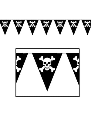 Jolly Roger Pennant Banner