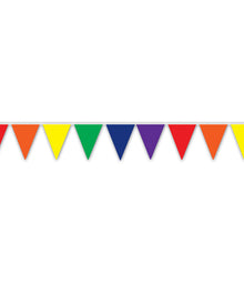 Rainbow Pennant Banner
