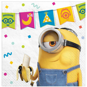 Minions 2 Beverage Napkins Pack of 16
