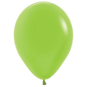 Sempertex 30cm Neon Green Latex Balloons 230, 25PK Pack of 25
