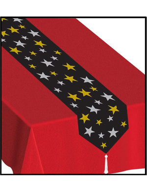 Hollywood Printed Stars Table Runner