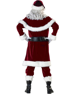 Elite Jolly Santa Mens Christmas Costume