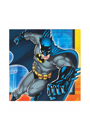 Batman Lunch Napkins Pack of 16