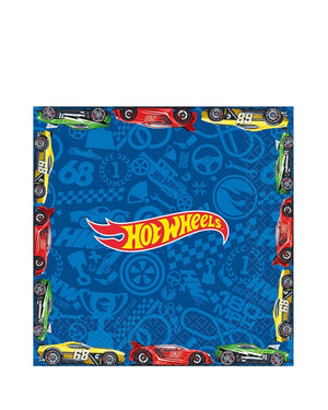 Hot Wheels Wild Racer Lunch Napkins Pack of 16