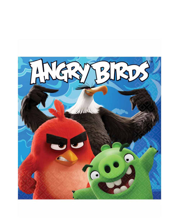Angry Birds Movie Lunch Napkins Pack of 16