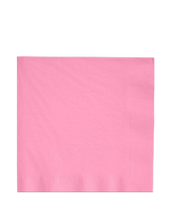 New Pink 2 Ply Lunch Napkins Pack of 20