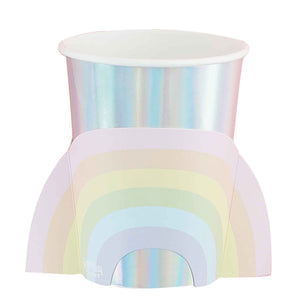 Pastel Party Rainbow Cup Pack of 8