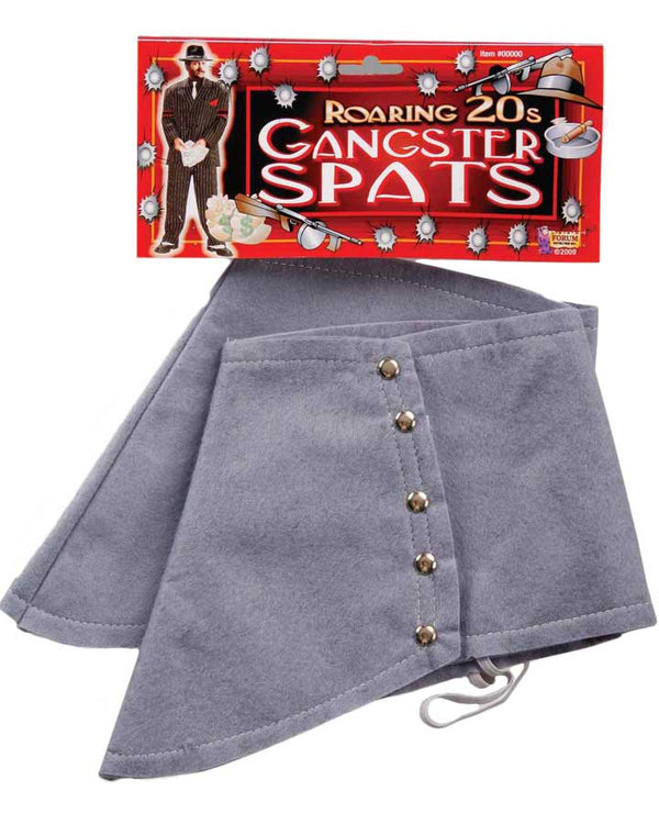 20s Grey Gangster Spats