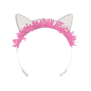 Purrfect Party Paper Tiaras Pack of 8