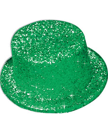 Green Glitter Top Hat