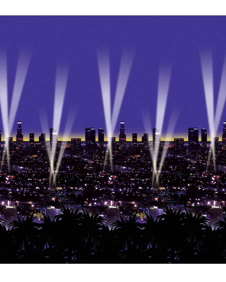 Hollywood Skyline Backdrop
