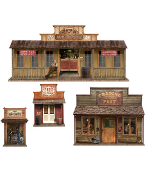Wild West Town Prop Cutouts