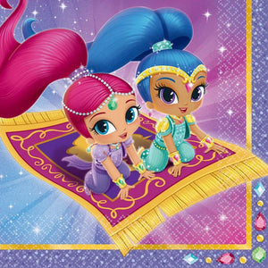 Shimmer and Shine Lunch Napkins Pack of 16