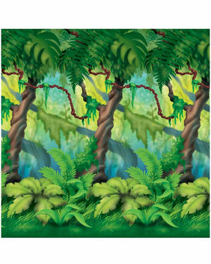Jungle Trees Room Roll 9m