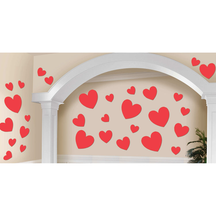 Valentines Heart Cutouts Mega Value Pack Pack of 30