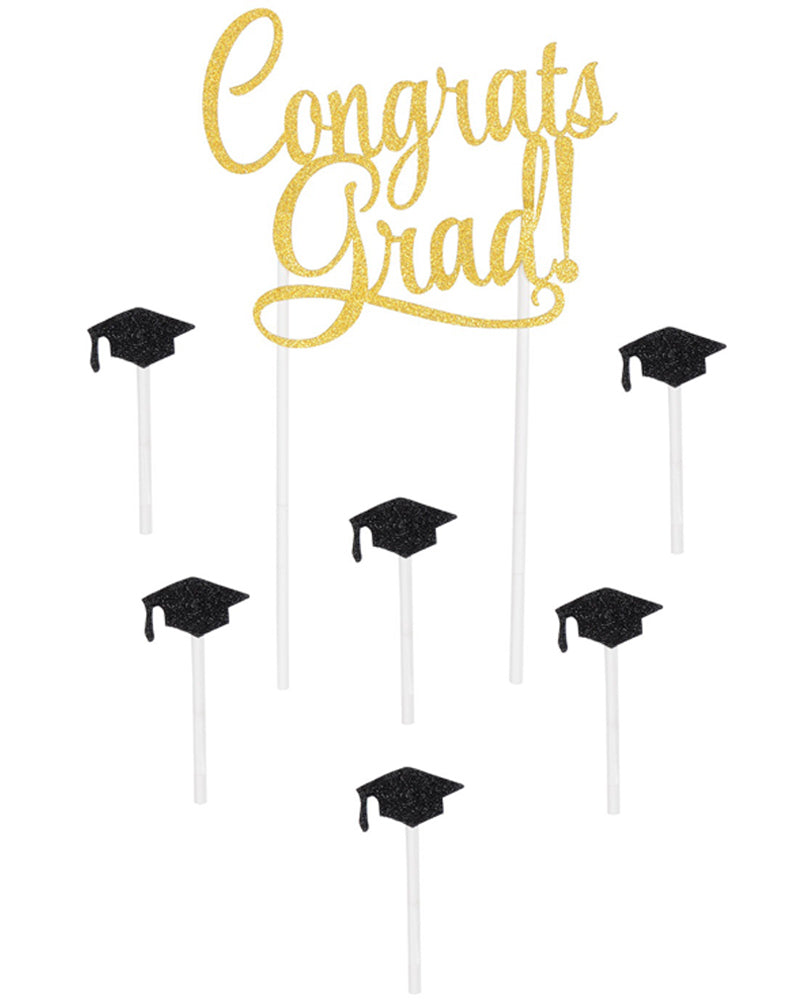 Graduation Congrats Grad Cake Topper