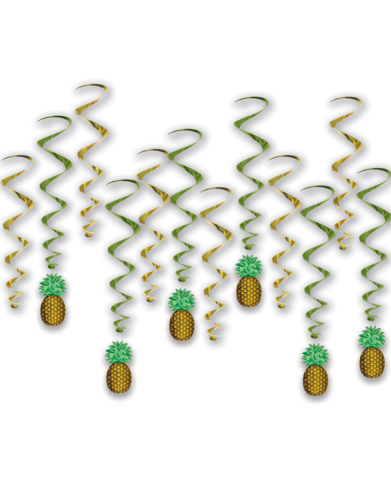 Pineapple Swirl Pack of 12